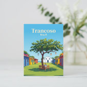 Trancoso Brasilien Postkarte (Stehend Vorderseite)