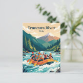 Trancura-Fluss, Pucon Chile Postkarte (Stehend Vorderseite)