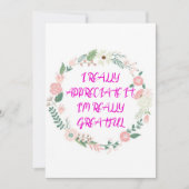 Trand-Thanku-Karte Dankeskarte (Vorderseite)