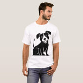Trandy Cat: Vector Design T-Shirt (Vorne ganz)