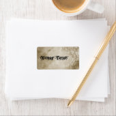 Träne Adressaufkleber (Insitu)