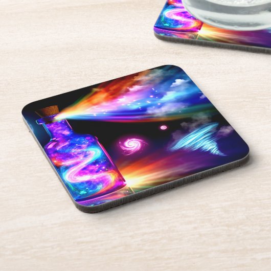 Träne Getränkeuntersetzer (Linke Seite)