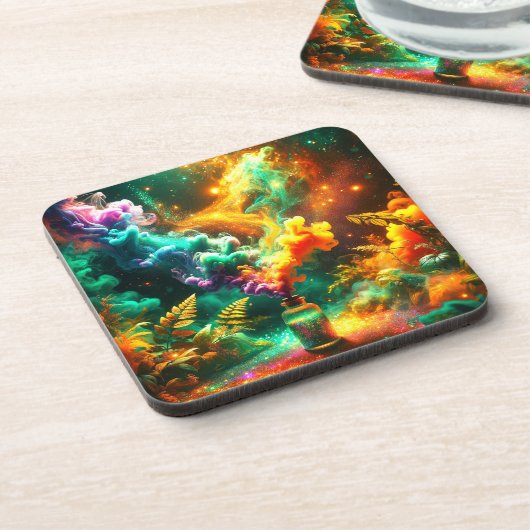 Träne Getränkeuntersetzer (Linke Seite)