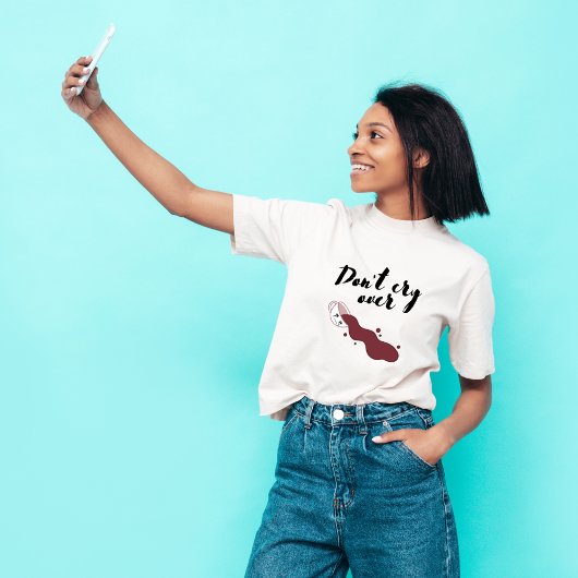 Träne nicht über das Spill-Kaffeemaschine! T-Shirt