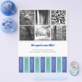 Träne Off Flyer Welpe mit blauem Grün (Einzeln)