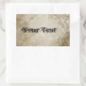 Träne Rechteckiger Aufkleber (Tasche)