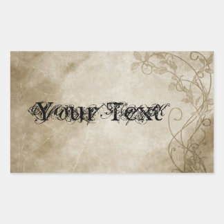 Träne Rechteckiger Aufkleber