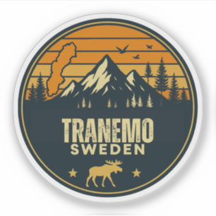 Tranemo, Schweden Sverige Aufkleber