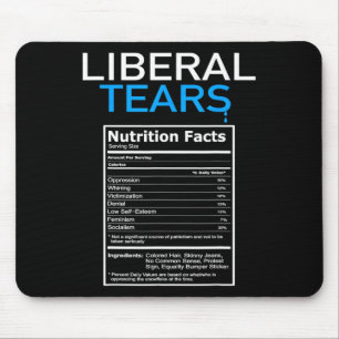 Tränen antiliberal Pro Trump republikanisches Gesc Mousepad