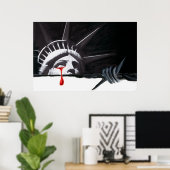 Tränen der Freiheit Poster (Heimbüro)