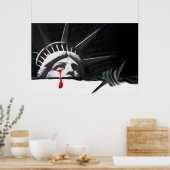 Tränen der Freiheit Poster (Küche)