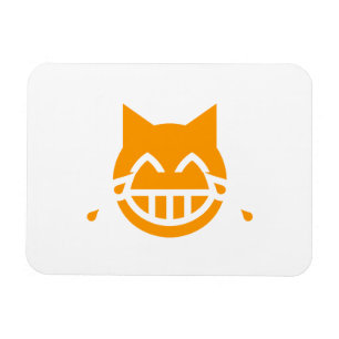 Tränen der Joy Emoji Cat Magnet