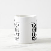 Tränen der Leute, die ich bei Pickleball trage Kaffeetasse (Mittel)