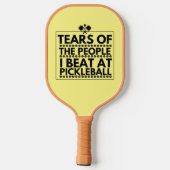 Tränen der Leute, die ich bei Pickleball trage Schläger (Rückseite)