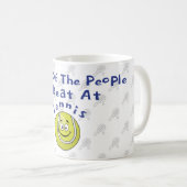 Tränen der Leute, die ich bei Tennis trage Kaffeetasse (VorderseiteRechts)