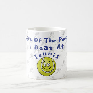 Tränen der Leute, die ich bei Tennis trage Kaffeetasse