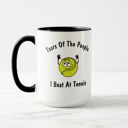 Tränen der Leute, die ich bei Tennis trage Tasse (Links)