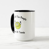 Tränen der Leute, die ich bei Tennis trage Tasse (Vorderseite Links)