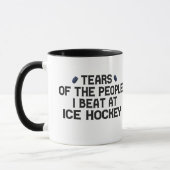 Tränen der Leute, die ich beim Eishockeyschläger-F Tasse (Links)