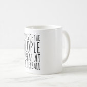 Tränen der Leute, die ich im Volleyball schlage Kaffeetasse (VorderseiteRechts)