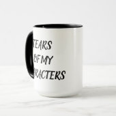 Tränen der Tasse "Meine Zeichen" (Vorderseite Links)