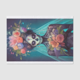 Tränen der vergessenen, leuchtenden gotischen Brau Seidenpapier