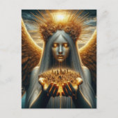 Tränen für die Stadt der Engel Postkarte (Vorderseite)