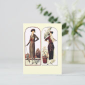 Tränen im Garten Postkarte (Stehend Vorderseite)