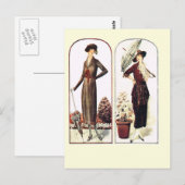 Tränen im Garten Postkarte (Vorne/Hinten)