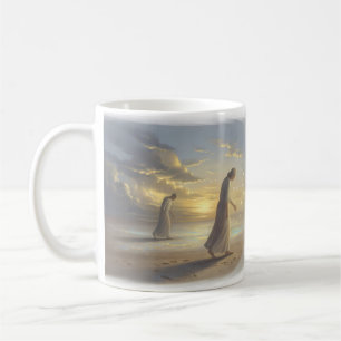 Tränen im Himmel Trauer und Wiedervereinigung Seel Kaffeetasse