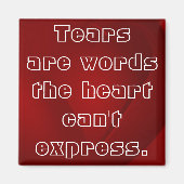 Tränen Magnet (Vorne)