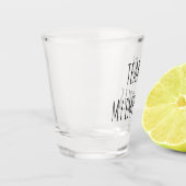 Tränen meiner Angestellten Funny Boss Geschenkglas Schnapsglas (Links)