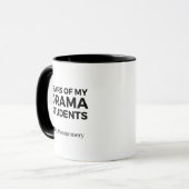 Tränen meiner Drama-Schüler Funny Teacher Tasse (Vorderseite Links)