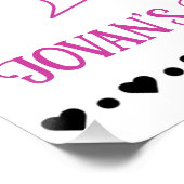 Tränen meiner Exes-Funny Bridal/Junggeselinnen-Abs Poster (Ecke)