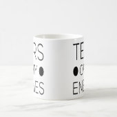 Tränen meiner Feinde Funny Coworker gift für Boss Kaffeetasse (Mittel)