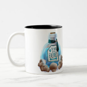 Tränen meiner Feinde Zweifarbige Tasse
