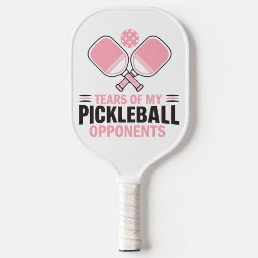 Tränen meiner Gegner im Pickleball - Funny Pickleball Schläger (Vorderseite)