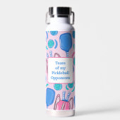 Tränen meiner Gegner im Pickleball Pink Trinkflasche (Vorne)