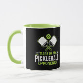 Tränen meiner Gegner im Pickleball Tasse (Links)