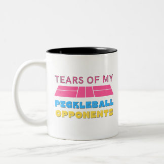 Tränen meiner Gegner im Wahlkampf Zweifarbige Tasse