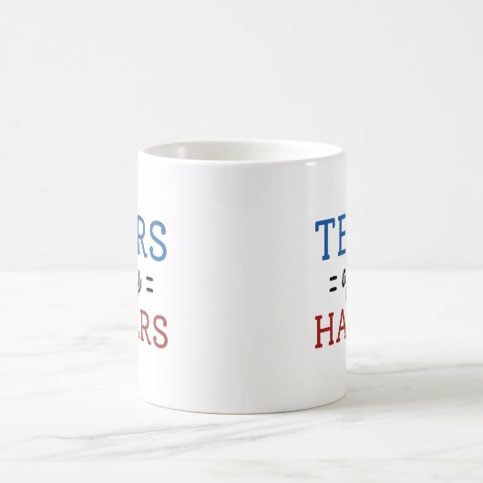 Tränen meiner Hasser Kaffeetasse (Mittel)