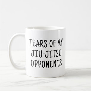 Tränen meiner Jiu-Jitsu Gegner Funny Jujutsu Kaffeetasse