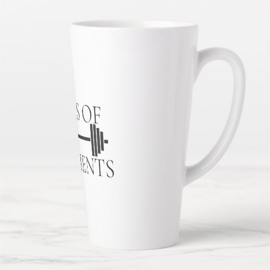 Tränen meiner Klienten Personal Trainer Barbell Milchtasse (Rechts)