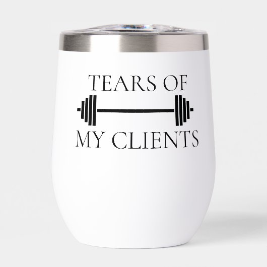 Tränen meiner Klienten Personal Trainer Funny (Vorderseite)