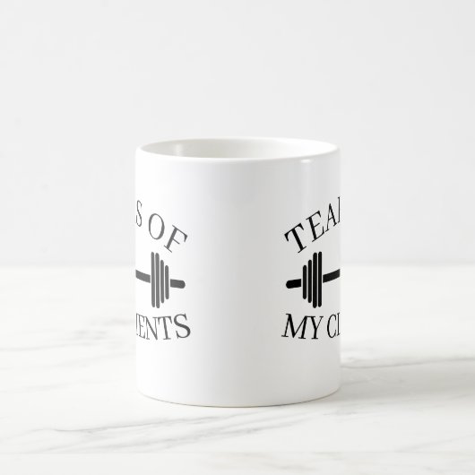 Tränen meiner Kunden Personal Trainer Geschenk Kaf Kaffeetasse (Mittel)