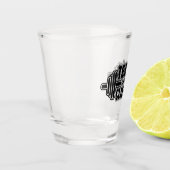 Tränen meiner Kunden Personal Trainer Geschenkstei Schnapsglas (Links)