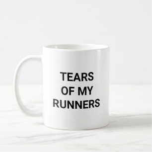 Tränen Meiner Läufer Lustiger Track Running Coach Kaffeetasse