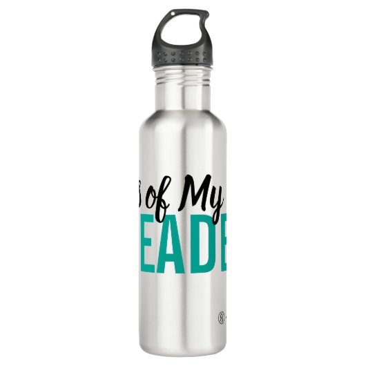 Tränen meiner Leser Edelstahlflasche (Vorderseite)