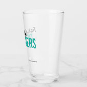 Tränen meiner Leser Glass Tumbler (Links)