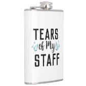 Tränen meiner Mitarbeiter Welten Bestes Boss je Ge Flachmann (Rechts)